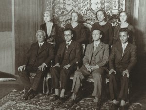 Fotografía de la familia de Alcalá Zamora