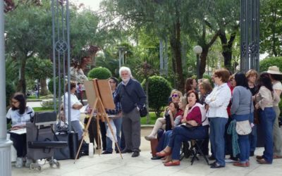 El pintor Laurentino Martí imparte las XVIII Jornadas de Acuarela en Priego a un total de 30 participantes