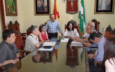 Comienzan las obras de la primera fase de iluminación de la plaza de toros de Priego