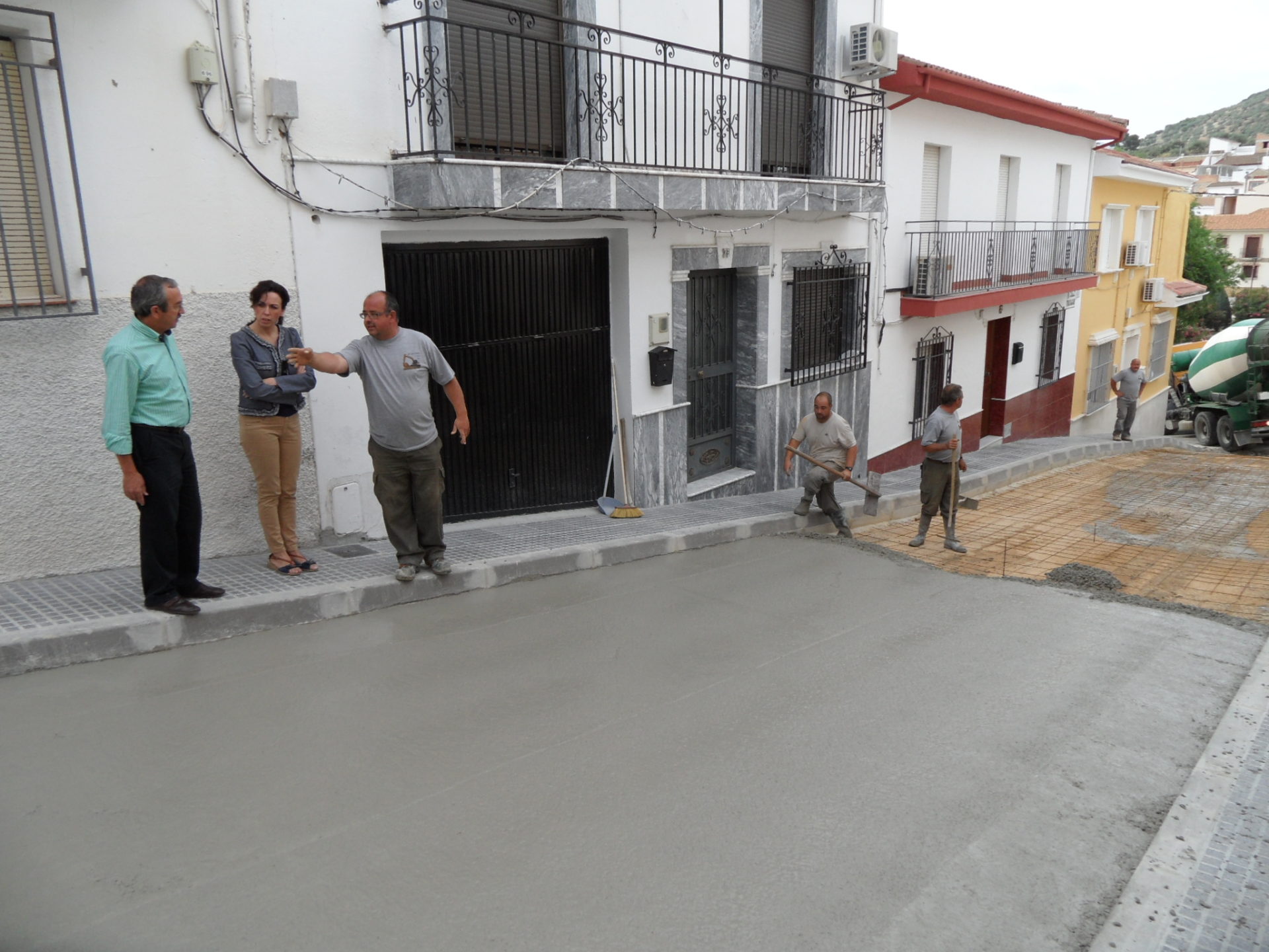 Infraestructuras reforma la calle Trafalgar en la barriada de Buenavista en Priego de Córdoba 1