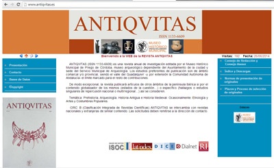 Nueva web de antiqvitas