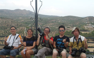 Periodistas chinos visitan Priego de Córdoba en un press trip organizado por Caminos de Pasión