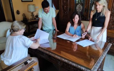 FIRMADOS CUATRO CONVENIOS CON ASOCIACIONES SOCIALES Y EMPRESARIAL DE PRIEGO