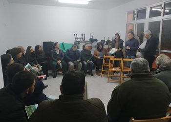 REUNIÓN MANTENIDA CON VECINOS DE LAS NAVAS SOBRE EL CONTENIDO DEL PLAN ESPECIAL DEL HÁBITAT RURAL DISEMINADO DE LAS NAVAS