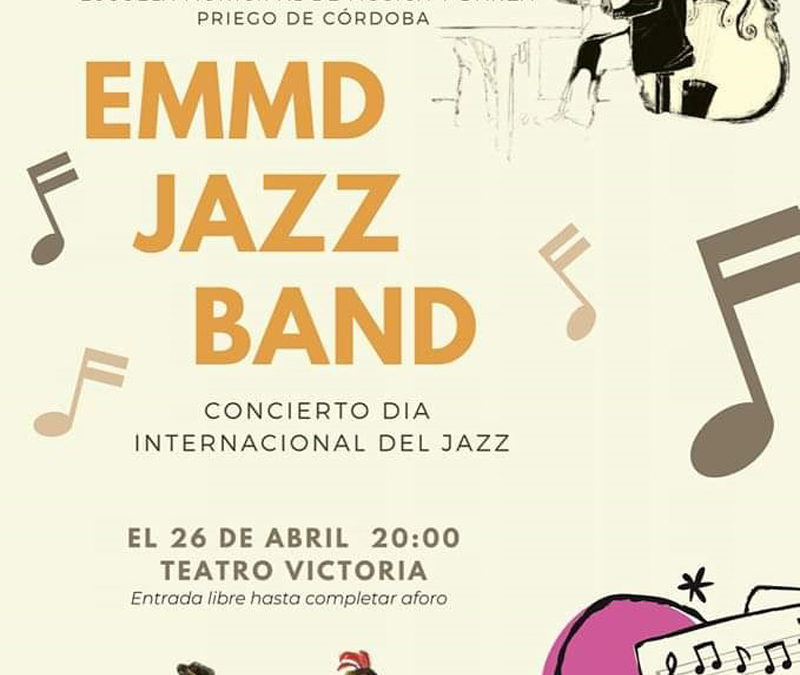 Concierto EMMD JAZZ BAND, Día Internacional del Jazz