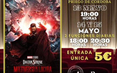 Cine los días 14 y 15 de mayo de 2022