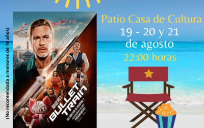 Cine de verano 19, 20 y 21 de agosto de 2022