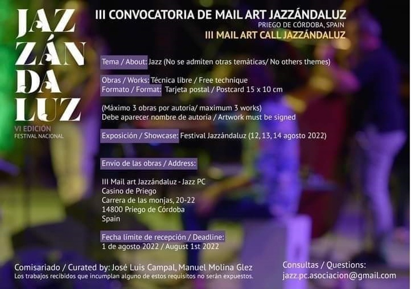 III edición MailArt JazzÁndaluz 1