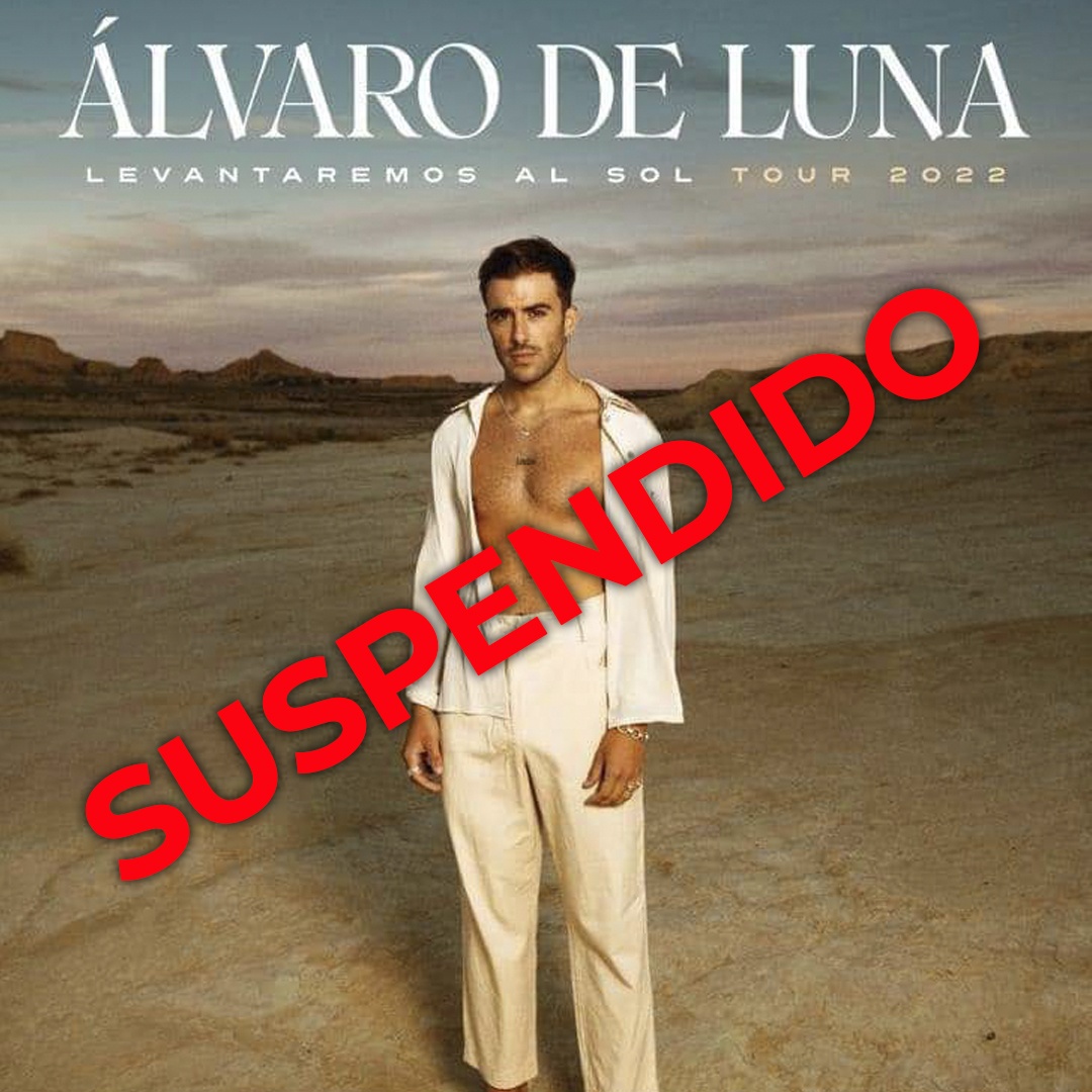 Suspendido el concierto de Álvaro de Luna