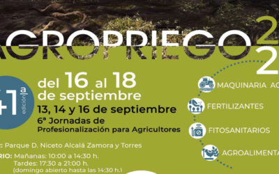 AGROPRIEGO 2022. Del 16 al 18 de Septiembre 2022