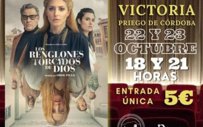 Cine en Teatro Victoria, Los Renglones Torcidos de Dios, 22 y 23 octubre 2022