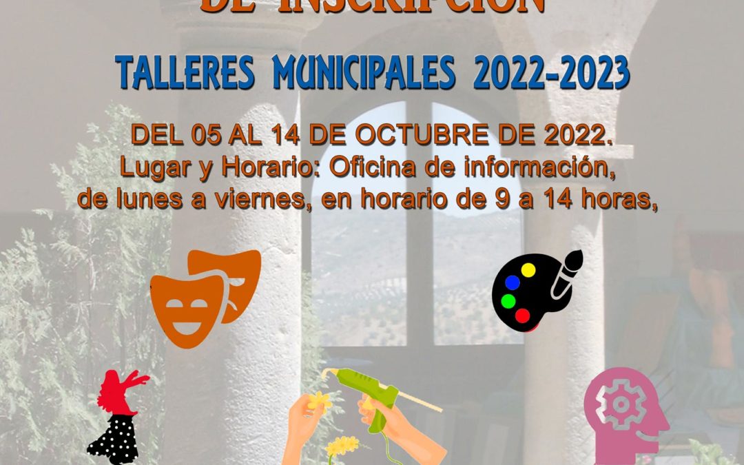 PROGRAMA TALLERES MUNICIPALES 2022-2023