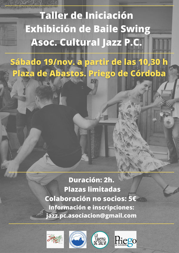 Agenda cultura taller baile swing 11-2022