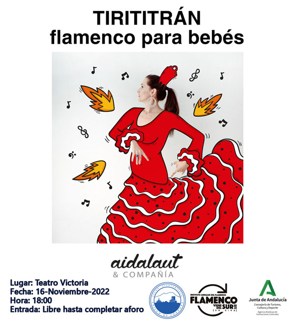 Tirititrán Flamenco para Bebes, 16 noviembre de 2022.