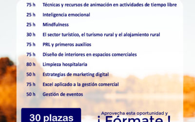 Formación on-line Priego de Córdoba. Otoño Joven 2022.