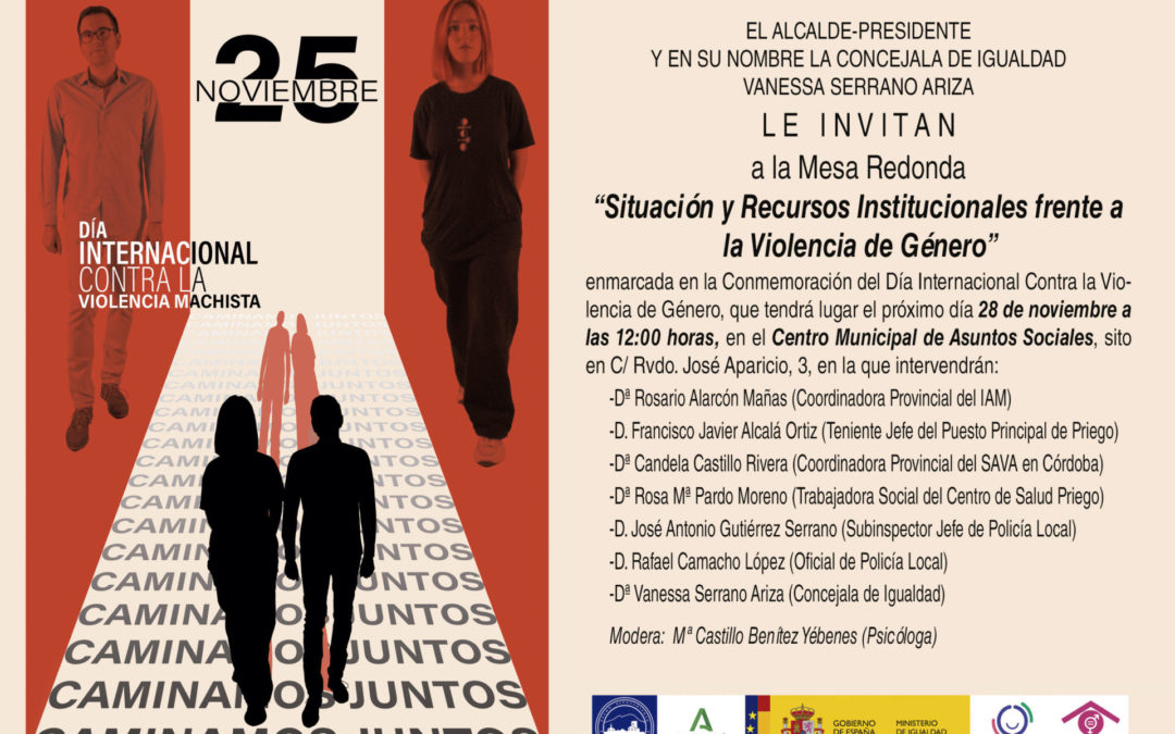Mesa Redonda sobe la Situación y Recursos Institucionales frente a la Violencia de Género