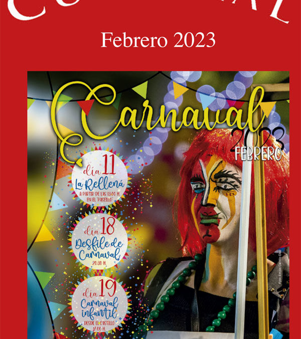 Agenda Cultural Febrero 2023