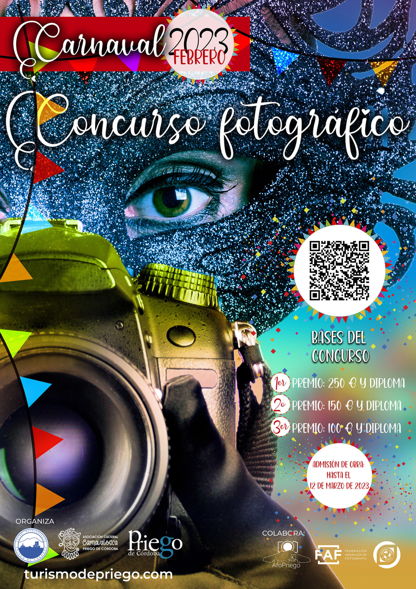 Cartel concurso fotografía Carnaval 2023
