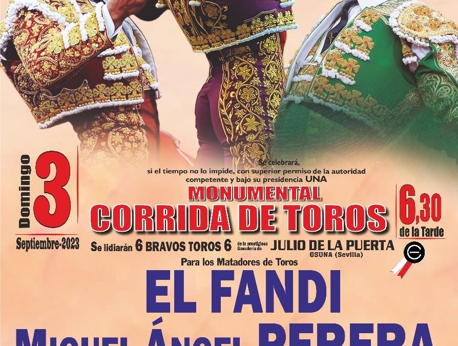 Presentado el gran festejo taurino de Priego de Córdoba
