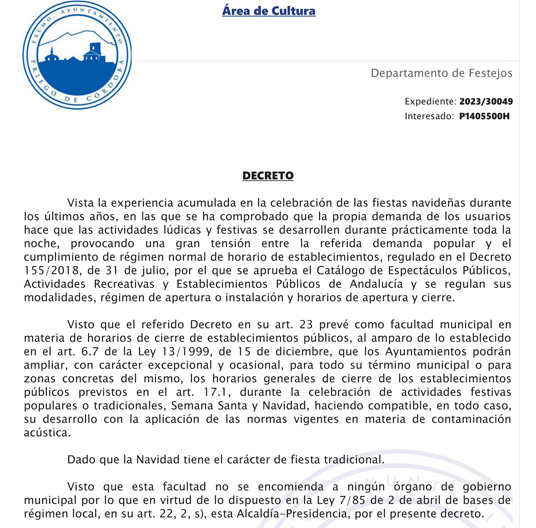 Agenda Decreto ampliacion horario comercial navidad 2023.pdf