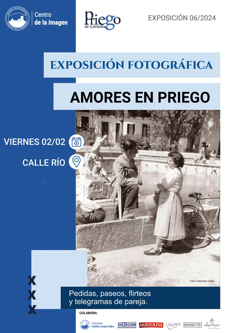 Agenda Exposición Amores en Priego Centro imagen Priego de Cordoba 02-2024