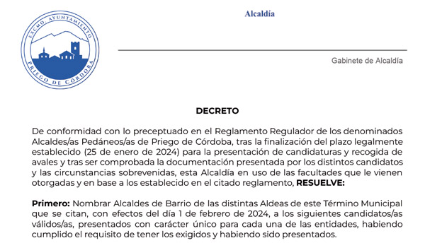 Agenda decreto alcaldes pedaneos 02-2024