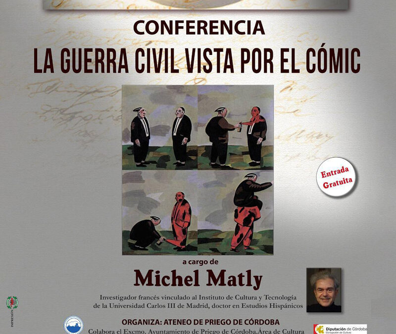 Conferencia, la Guerra Civil vista por el Comic, 23 febrero 2024