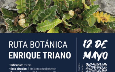 Programa de Senderismo 2024, Ruta Botánica Enrique Triano 12 mayo 2024