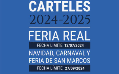 Concurso de Carteles de Feria Real, Navidad, Carnaval y Feria de San Marcos 2024-2025