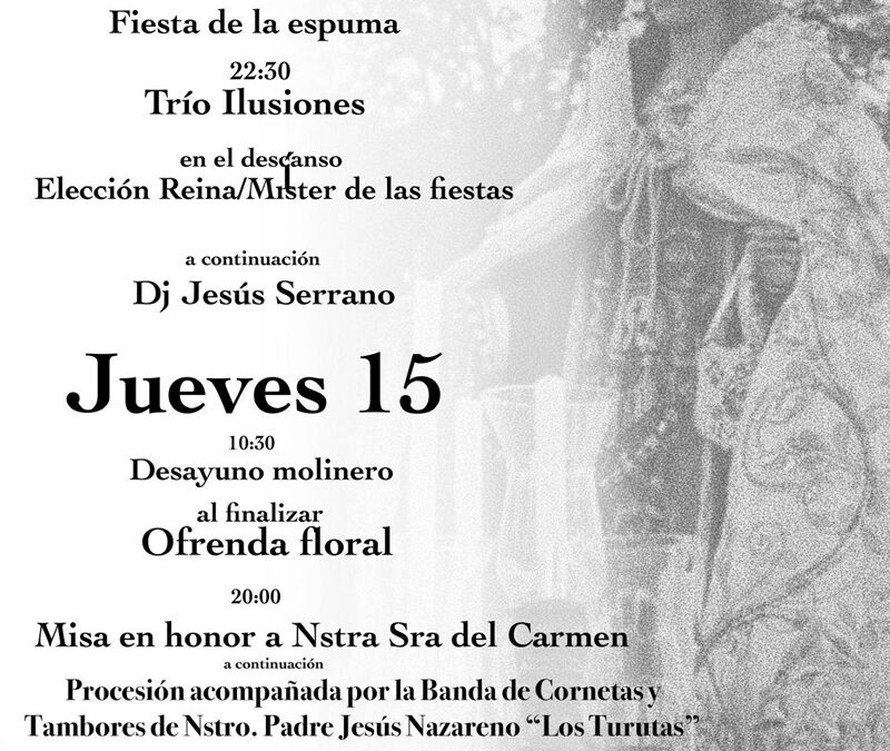 Fiestas Patronales Agosto 2024, Lagunillas
