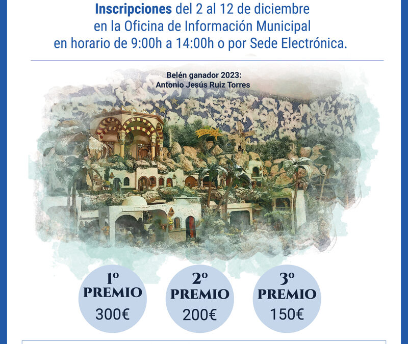 Bases e Inscripción Concurso de Belenes Particulares navidad 2024-2025